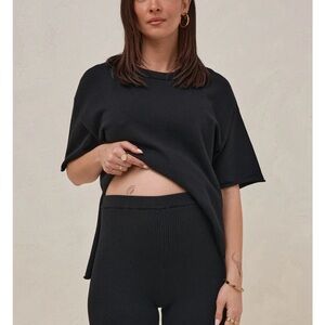 Classic Black Short Sleeve Women's Tee